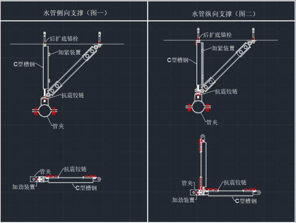 水管抗震支架